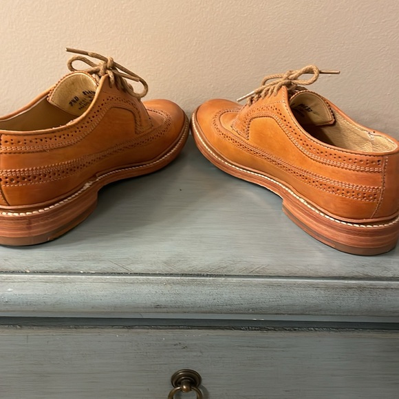 The Frye Company John Atoye Oxford wingtips in British tan. Size 71/4 D men’s - Picture 4 of 8